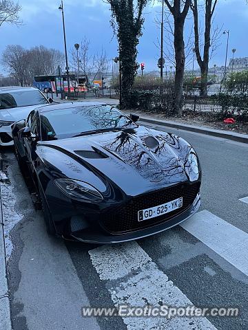 Aston Martin Vanquish spotted in Paris., France