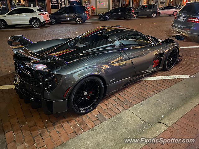 Pagani Huayra spotted in Plano, Texas