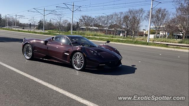 Pagani Huayra spotted in Milpitas, California