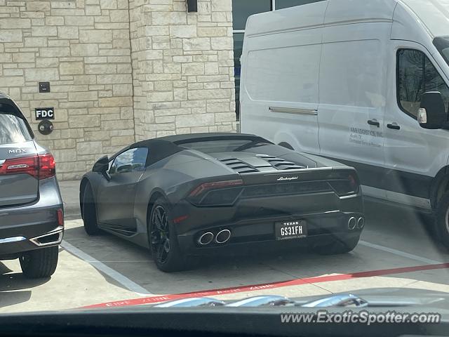 Lamborghini Huracan spotted in Austin, Texas