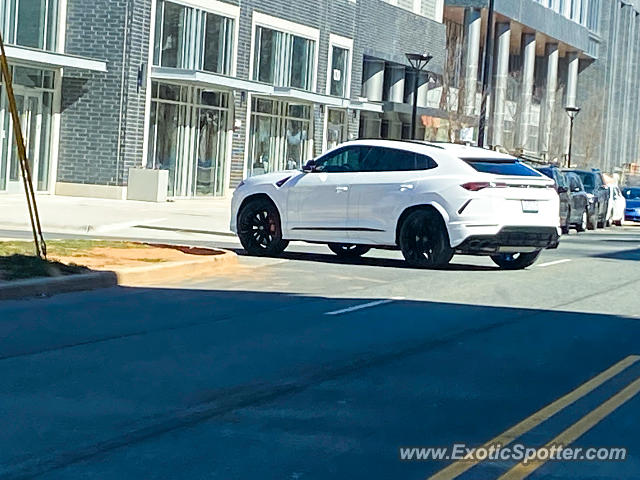 Lamborghini Urus spotted in Charlotte, North Carolina