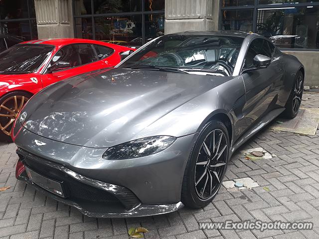 Aston Martin Vantage spotted in Jakarta, Indonesia