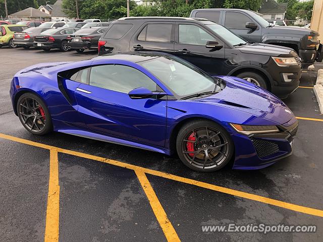 Acura NSX spotted in Terre Haute, Indiana