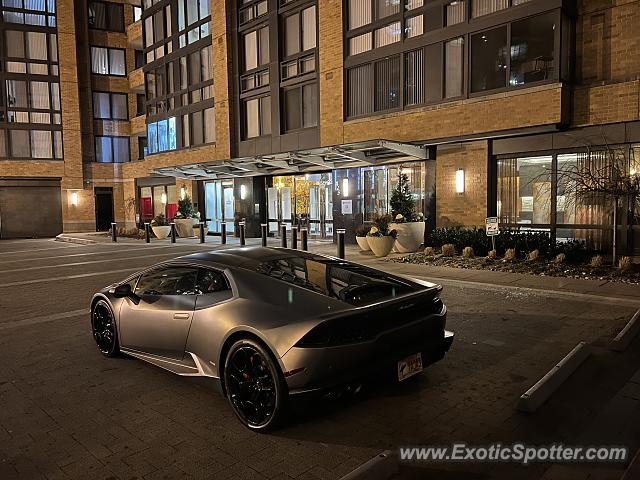 Lamborghini Huracan spotted in Washington DC, United States