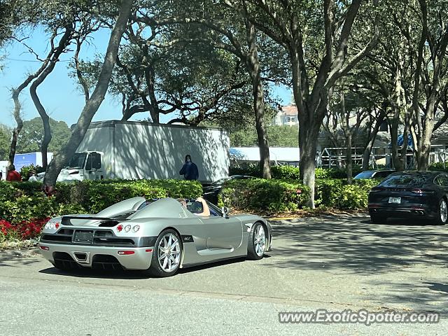 Koenigsegg CCX spotted in Amelia Island, Florida