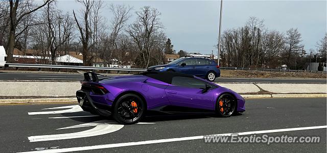 Lamborghini Huracan spotted in Eatontown, New Jersey