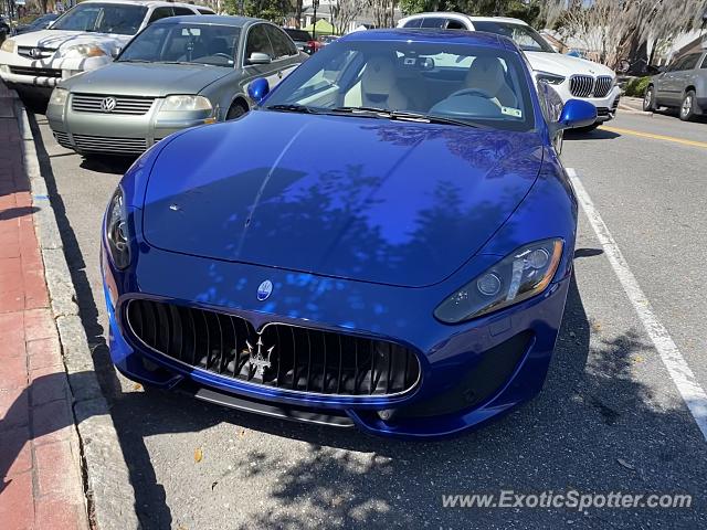Maserati GranTurismo spotted in Amelia Island, Florida