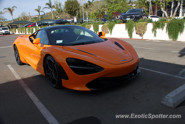 Mclaren 720S spotted in Malibu, California