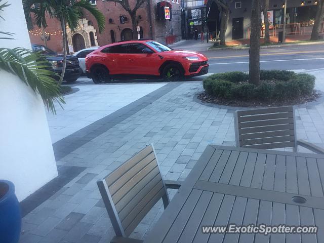 Lamborghini Urus spotted in St. Petersburg, Florida