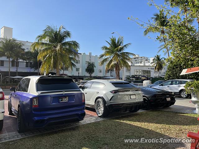 Rolls-Royce Cullinan spotted in South Beach, Florida