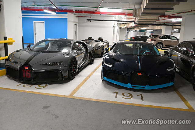 Bugatti Divo spotted in Dubai, United Arab Emirates