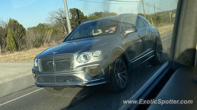 Bentley Bentayga spotted in Austin, Texas