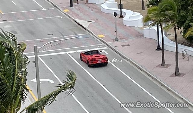 Chevrolet Corvette Z06 spotted in Fort Lauderdale, Florida
