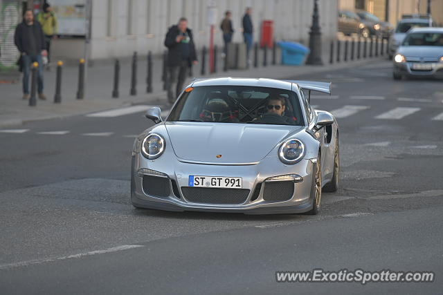 Porsche 911 GT3 spotted in Warsaw, Poland