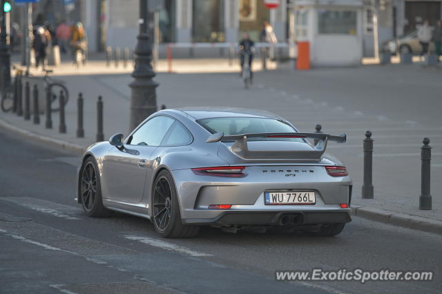 Porsche 911 GT3 spotted in Warsaw, Poland