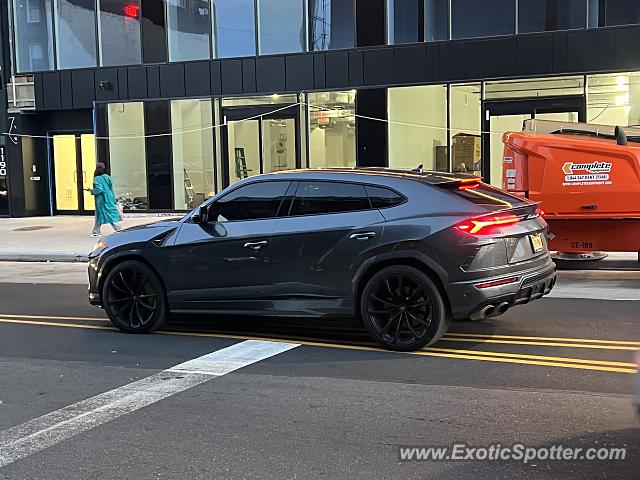 Lamborghini Urus spotted in Brooklyn, New York