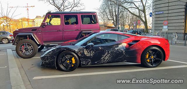 Ferrari F8 Tributo spotted in Zurich, Switzerland