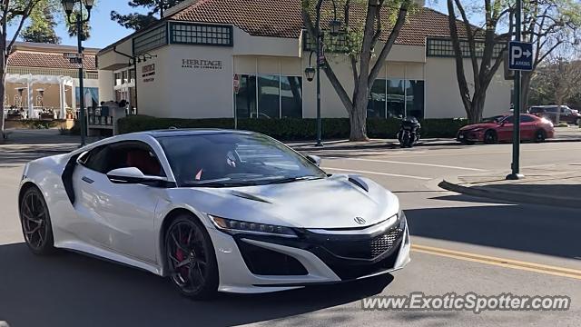 Acura NSX spotted in Pleasanton, California