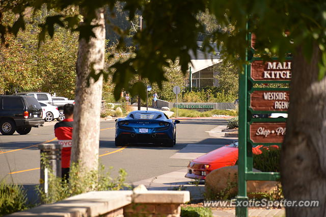 Ferrari F8 Tributo spotted in Malibu, California