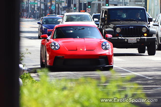 Porsche 911 GT3 spotted in Beverly Hills, California