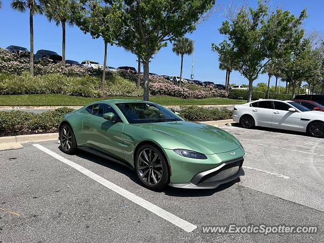 Aston Martin Vantage spotted in Orlando, Florida