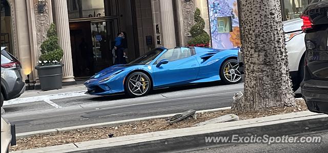 Ferrari F8 Tributo spotted in Beverly Hills, California