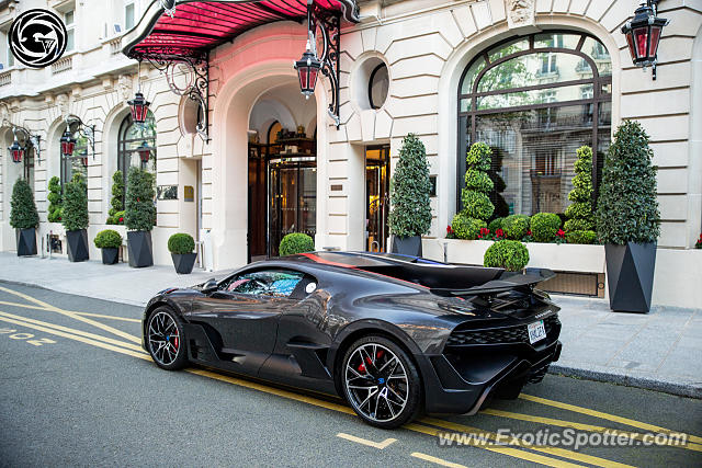 Bugatti Divo spotted in Paris, France