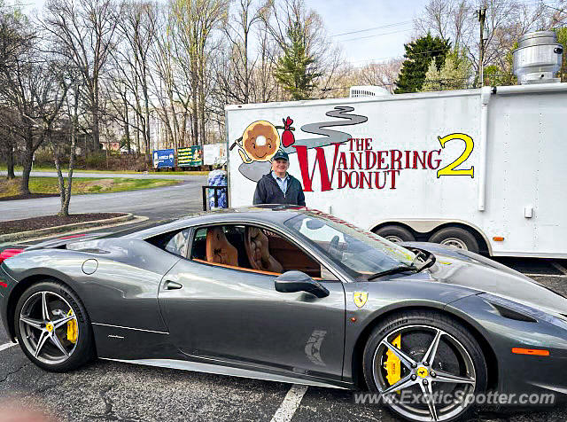 Ferrari 458 Italia spotted in Somewhere, Virginia