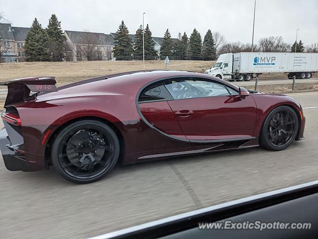 Bugatti Chiron spotted in Plymouth, Minnesota