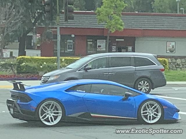 Lamborghini Huracan spotted in Chino Hills, California