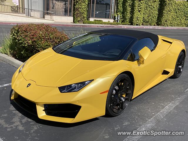 Lamborghini Huracan spotted in Danville, California