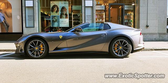 Ferrari 812 Superfast spotted in Zurich, Switzerland