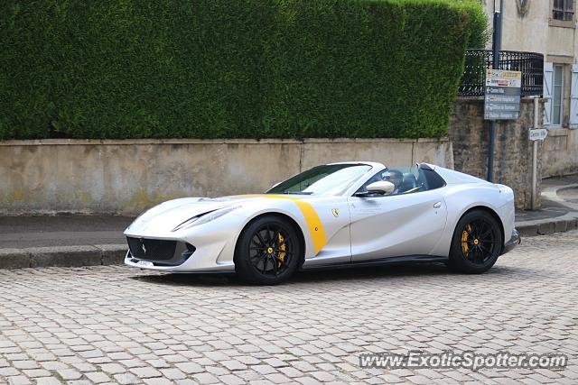 Ferrari 812 Superfast spotted in Semur en Auxois, France