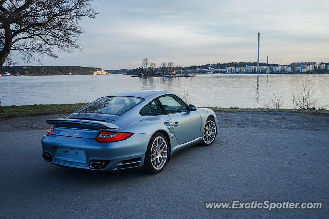 Porsche 911 Turbo spotted in Stockholm, Sweden