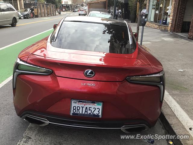 Lexus LC 500 spotted in San Francisco, California