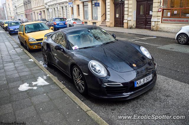 Porsche 911 Turbo spotted in Gorllitz, Germany