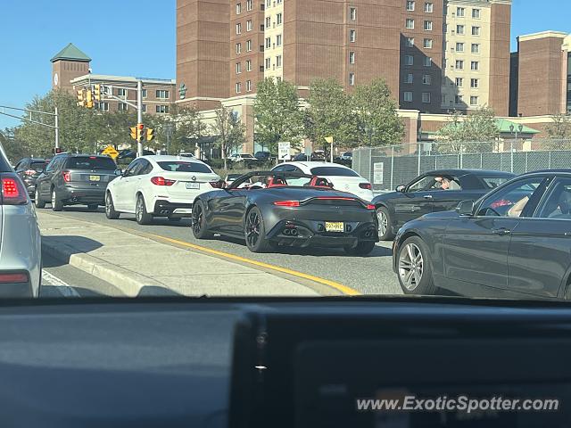 Aston Martin Vantage spotted in Edgewater, New Jersey