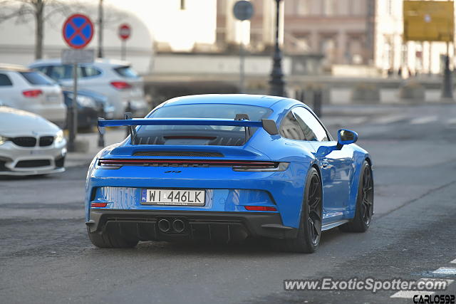 Porsche 911 GT3 spotted in Warsaw, Poland