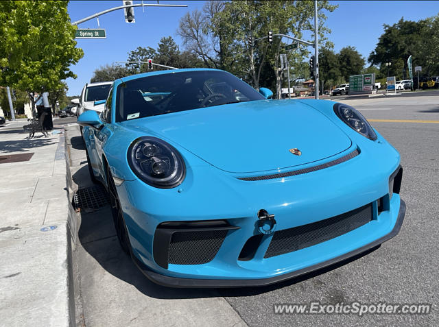 Porsche 911 GT3 spotted in Paso Robles, California