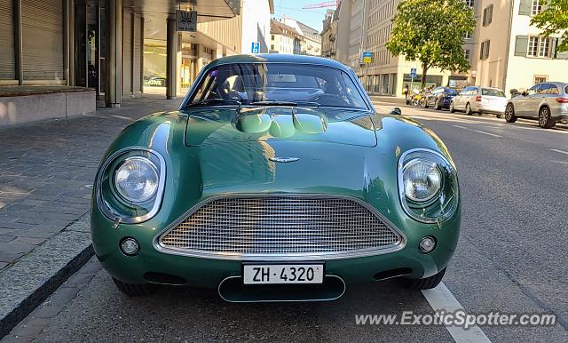 Aston Martin Zagato spotted in Zurich, Switzerland