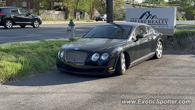 Bentley Continental spotted in Kensington, Maryland