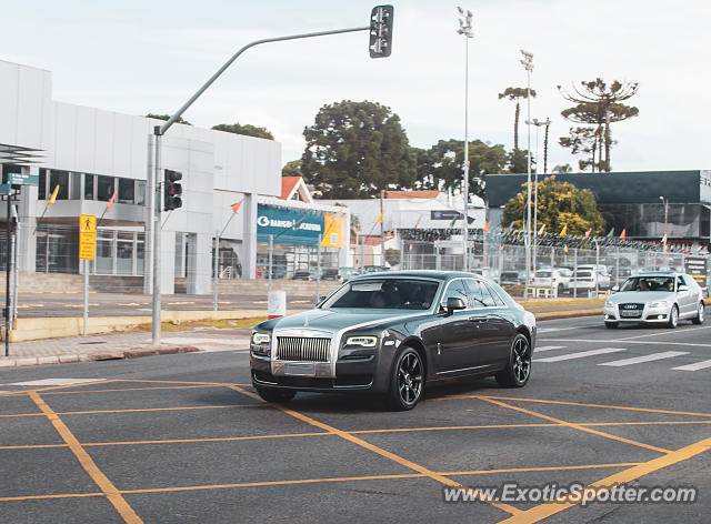 Rolls-Royce Ghost spotted in Curitiba, PR, Brazil
