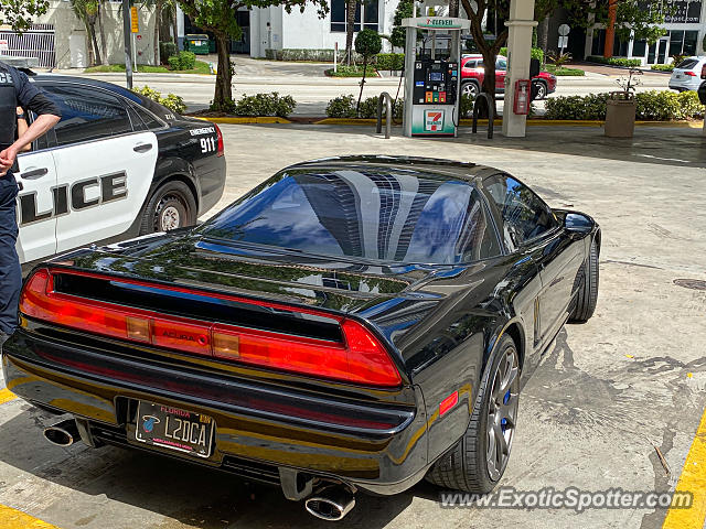 Acura NSX spotted in Sunny Isles, Florida