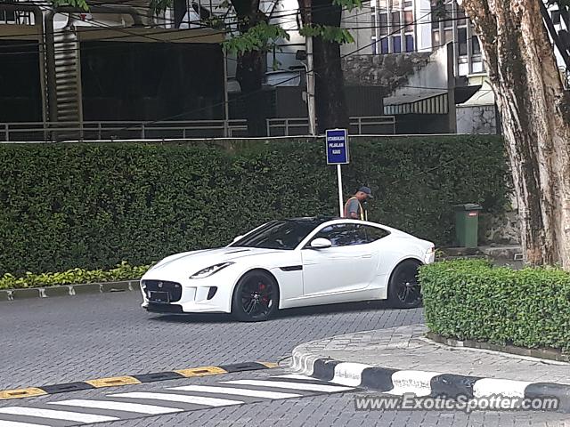 Jaguar F-Type spotted in Jakarta, Indonesia