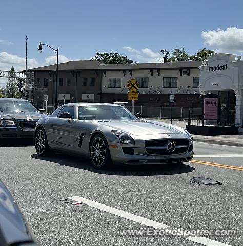 Mercedes SLS AMG spotted in Winter Park, Florida