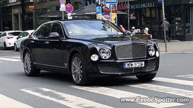 Bentley Mulsanne spotted in Frankfurt, Germany