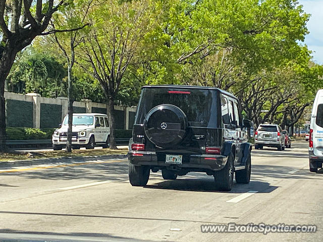 Mercedes 4x4 Squared spotted in Miami, Florida