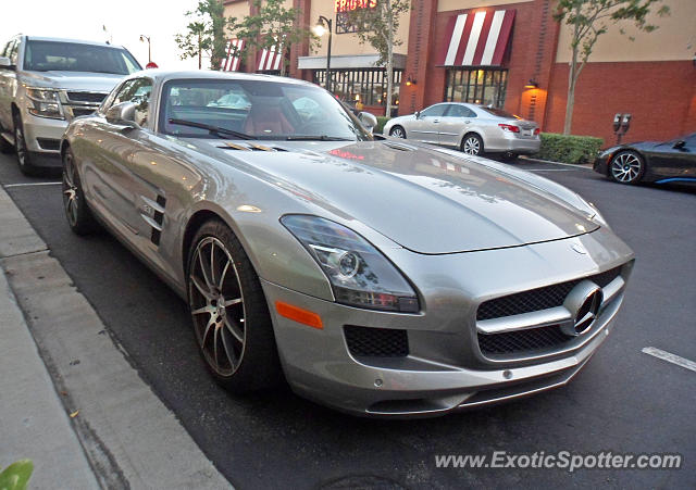 Mercedes SLS AMG spotted in Rancho Cucamonga, California