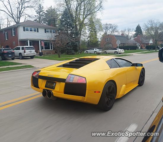 Lamborghini Murcielago spotted in Birmingham, Michigan