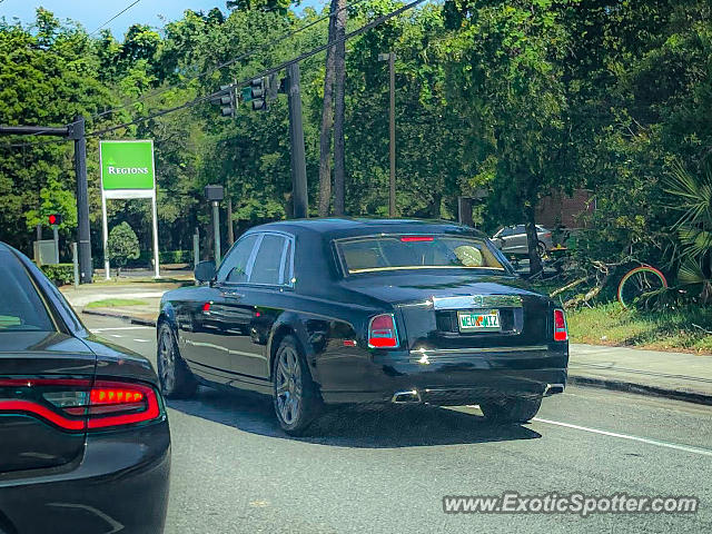 Rolls-Royce Phantom spotted in Jacksonville, Florida